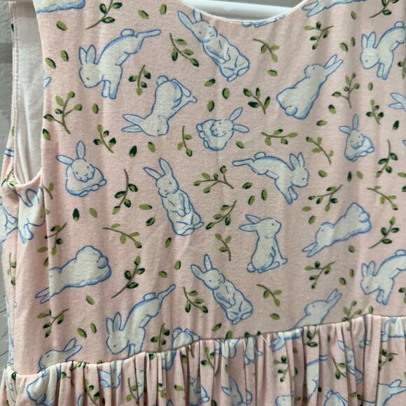 SweetHoney Easter Bunny Tank Leggy Romper - Picture 2 of 8